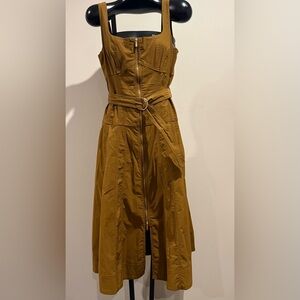 By Anthropology Belted Midi Dress